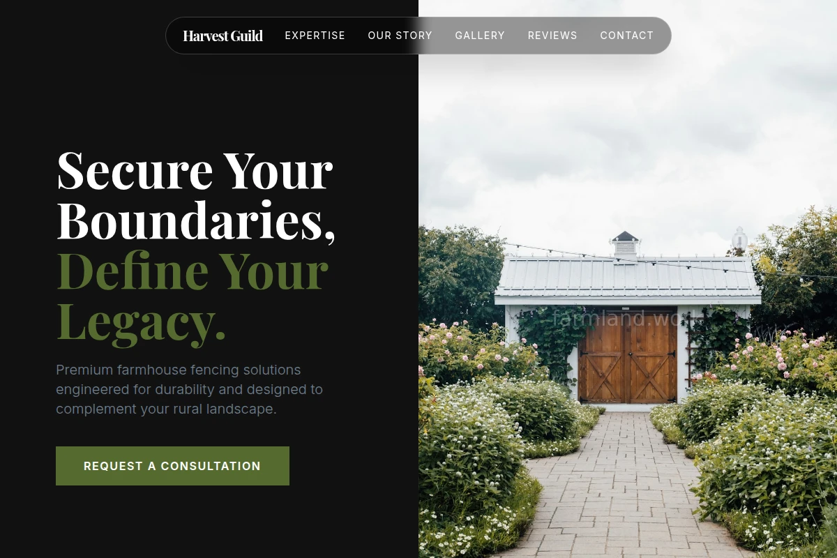 Fencing Farmhouse