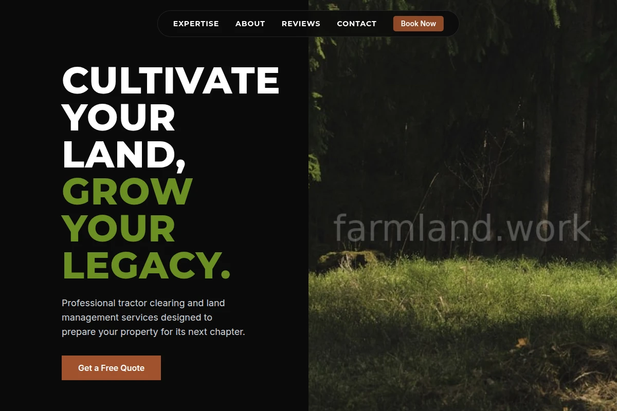 Tractor Land Clearing