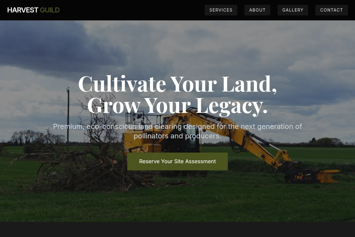 Apiary Land Clearing